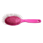 Utsumi Long Pin Brush for Dog Grooming - Large (Pink) - Image 2