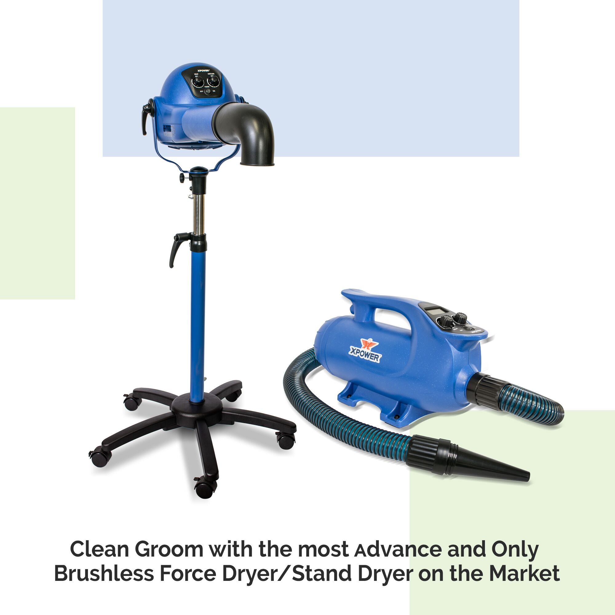 XPOWER CleanGroom Carbon-Free Solution – Deluxe Dog Grooming Dryer - Image 8