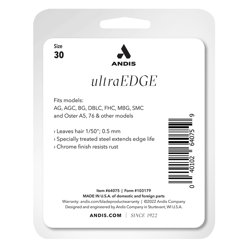Andis UltraEdge® Detachable Blade #30 - Image 2