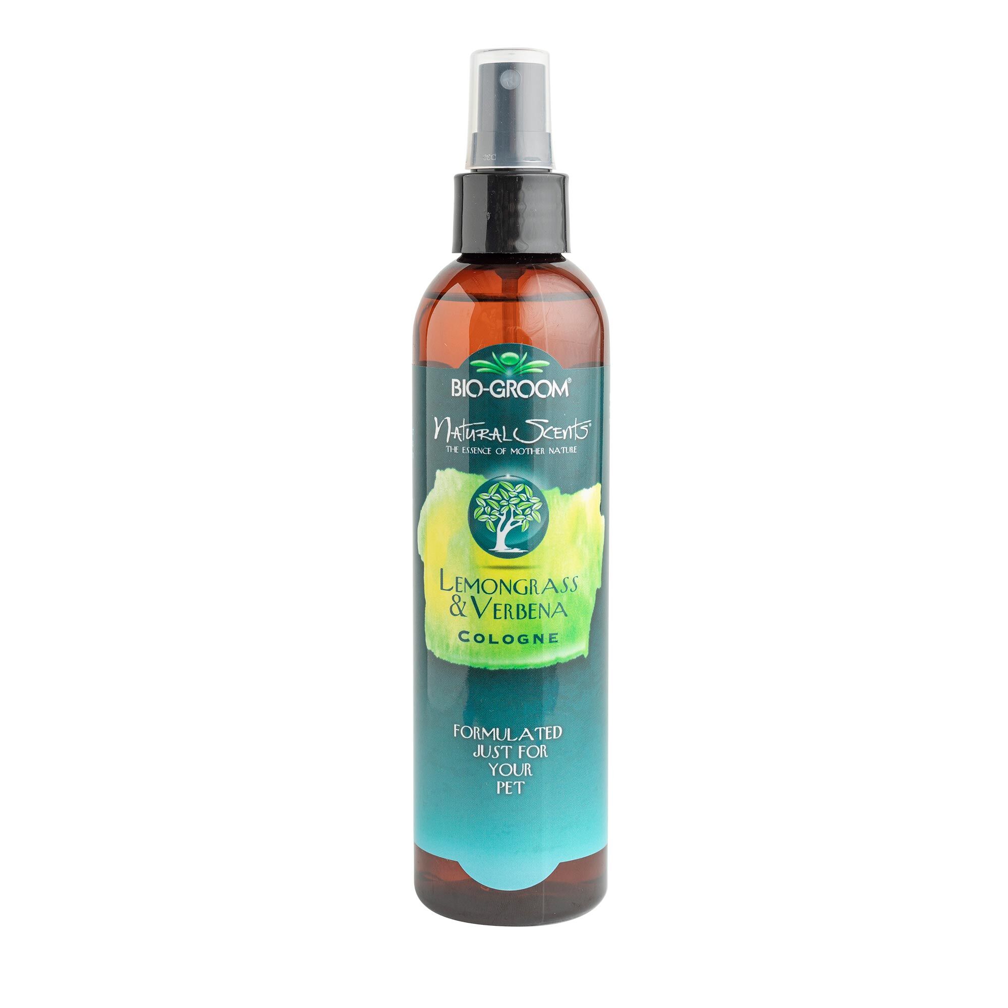 Bio-Groom-Lemongrass-Verbena-Cologne-8-Ounce-Front Bio-Groom Natural Scents Lemongrass & Verbena, Cologne 8oz Cologne 8oz Dog Grooming Cologne - Image 1