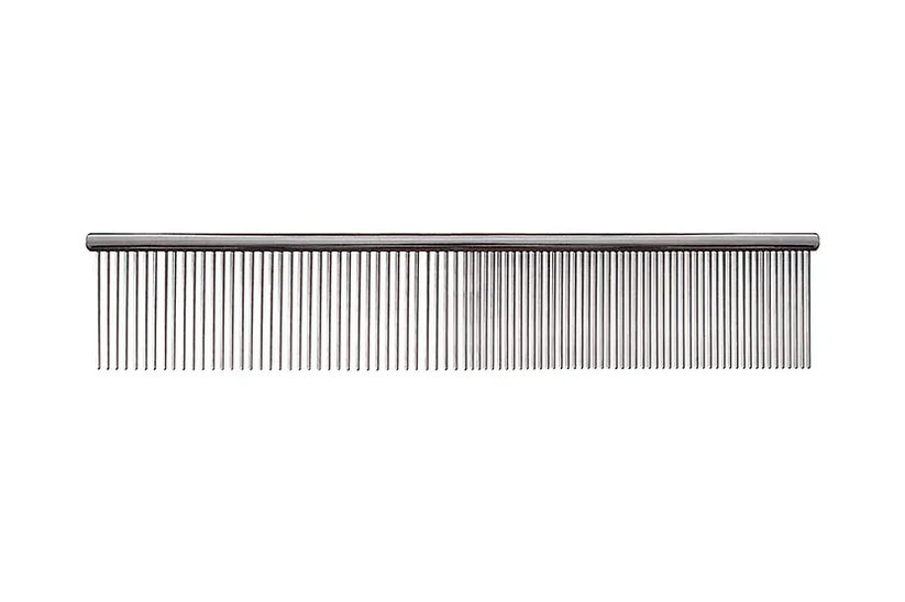Utsumi 7.5 Half & Half Comb Dog Grooming Comb - Image 1
