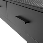 Waggz Store-Low Electric Dog Grooming Table with Drawers (Black) - Image 3