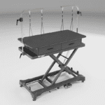 Waggz Store-Range XL 52” Electric Dog Grooming Table with Drawers & Power Outlets (Black)