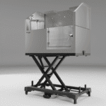 Waggz Power-Lock 50″ Electric Dog Grooming Tub (Black)