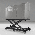 Waggz Power-Slide XL 60" Electric Dog Grooming Tub (Black)