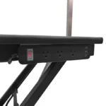 Waggz Step-Range XL 52” Electric Dog Grooming Table with Removable Tabletop (Black) - Image 3