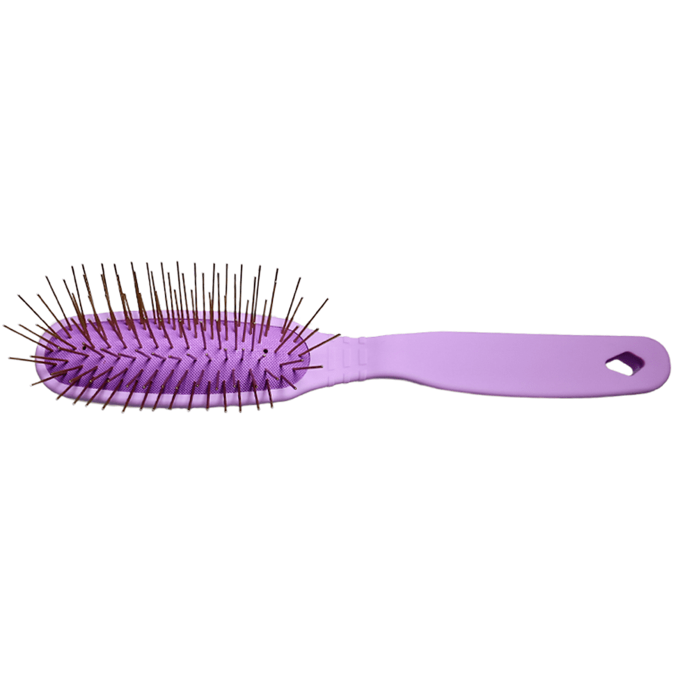 Utsumi Long Pin Brush for Dog Grooming - Small (Purple) - Image 2