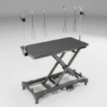 Waggz Step-Range XL 52” Electric Dog Grooming Table with Removable Tabletop (Black)