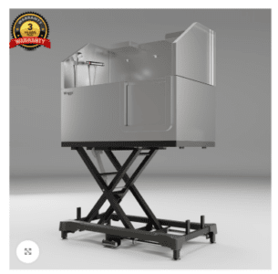 Waggz Power-Slide 50″ Electric Dog Grooming Tub (Black) 