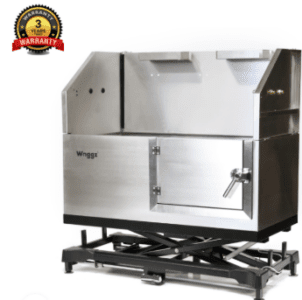 Waggz Power-Lock Electric Dog Grooming Tub (Black)