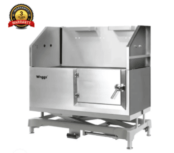 Waggz Power-Lock XL Electric Dog Grooming Tub (White) 