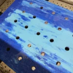 PawMat Anti-Fatigue Reversible Table Mat (Blue/Purple) Dog Grooming Mat - Image 2