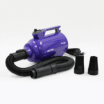 Waggz Step-Low Lite 47” Compact Electric Dog Grooming Table (Black) - Image 7