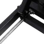 Waggz Step-Low Lite 47” Compact Electric Dog Grooming Table (Black) - Image 3