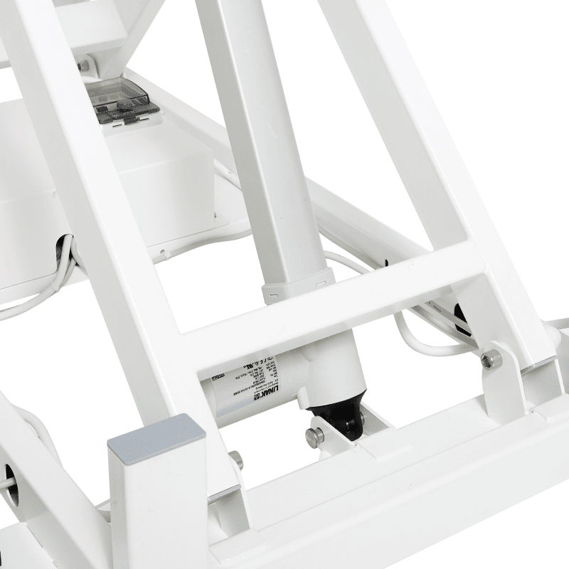 Waggz Store-Low Lite 47” Electric Dog Grooming Table with Drawers (White) - Image 4