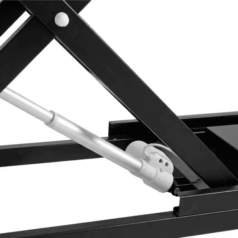 Waggz Step-Low Lite 47” Compact Electric Dog Grooming Table (Black) - Image 4