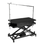 Waggz Store-Low Lite 47” Electric Dog Grooming Table with Drawers (Black)