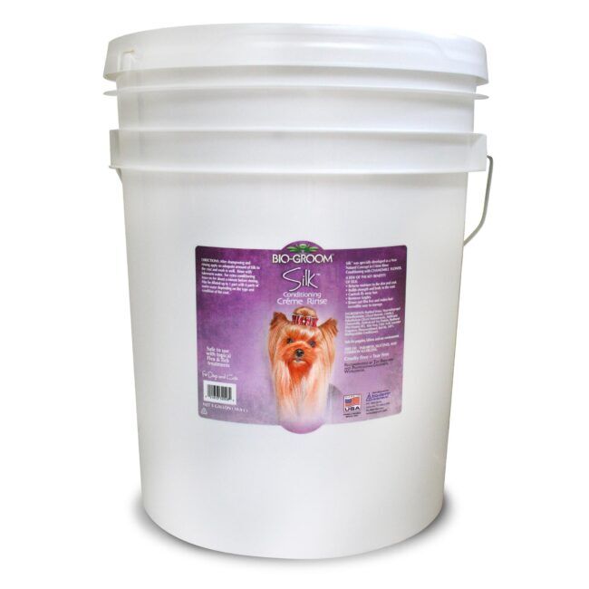 Bio Groom Silk Conditioning Creme Rinse 5 Gallon Front 1 650x650 1