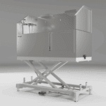 Waggz Power-Slide XL 60″ Electric Dog Grooming Tub (White)