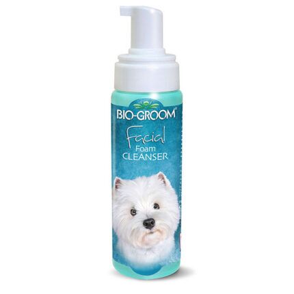 Bio-Groom Facial Foam Cleanser (8 Ounces) Dog Grooming Cleanser