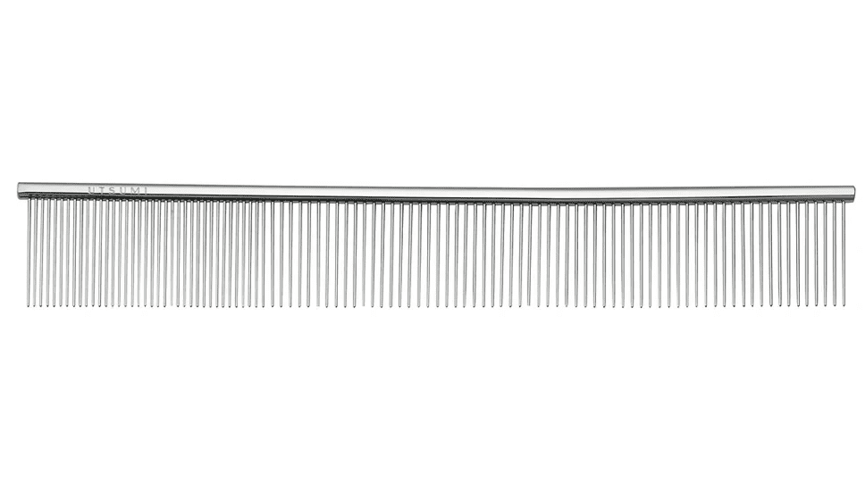 Utsumi 9 Quarter Comb Dog Grooming Comb - Image 1