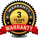 3 year tiered warranty logo