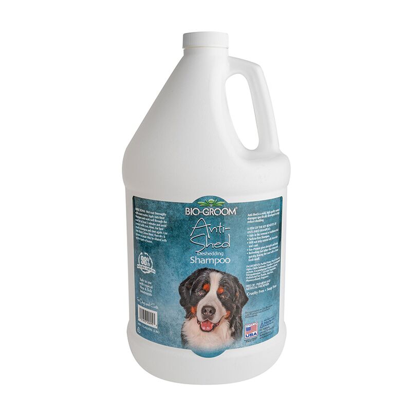 Bio-Groom Anti-Shed Shampoo (1 Gallon) Dog Grooming Shampoo - Image 1