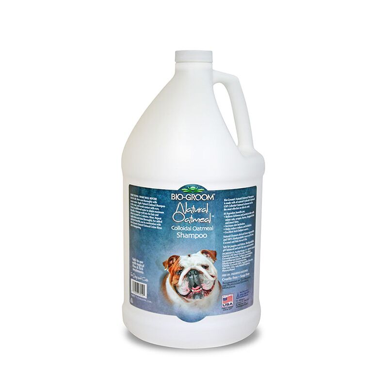 Bio-Groom Natural Oatmeal Soothing Anti-Itch Shampoo Gallon Bio-Groom Oatmeal Anti-Itch Shampoo (1 Gallon) Dog Grooming Shampoo - Image 1