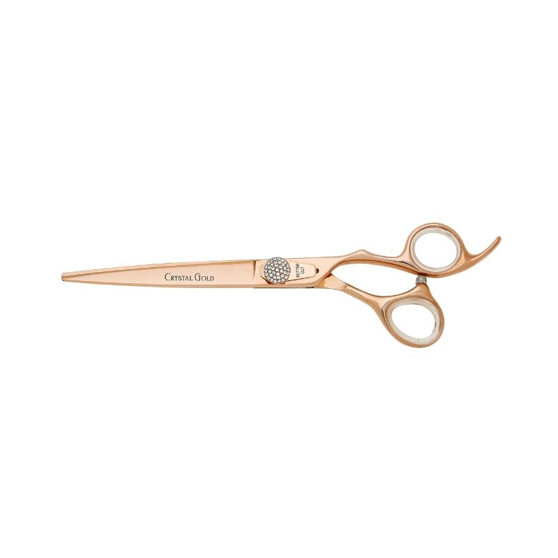 CG-75ST 7.5” Geib Crystal Gold Buttercut Dog Grooming Shear - Image 1