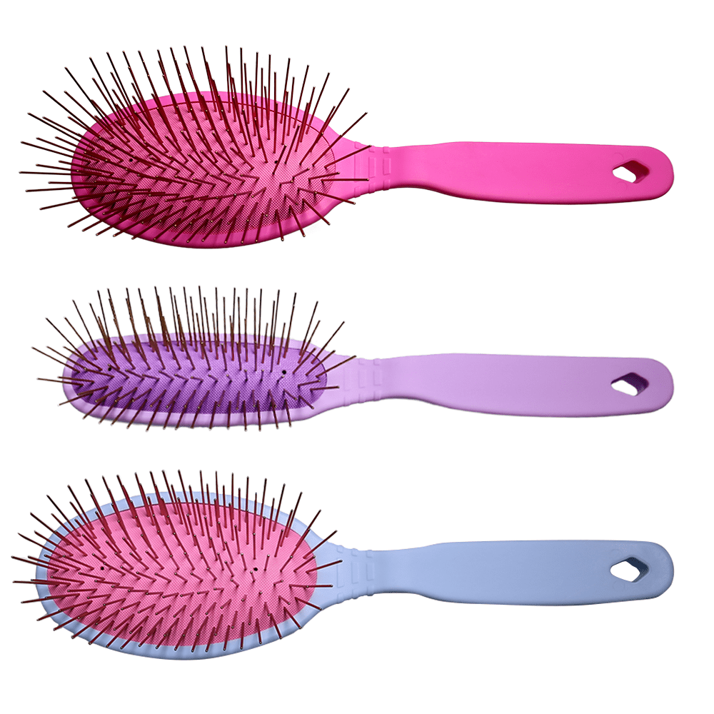 Utsumi Long Pin Brush for Dog Grooming - Large (Pink) - Image 4