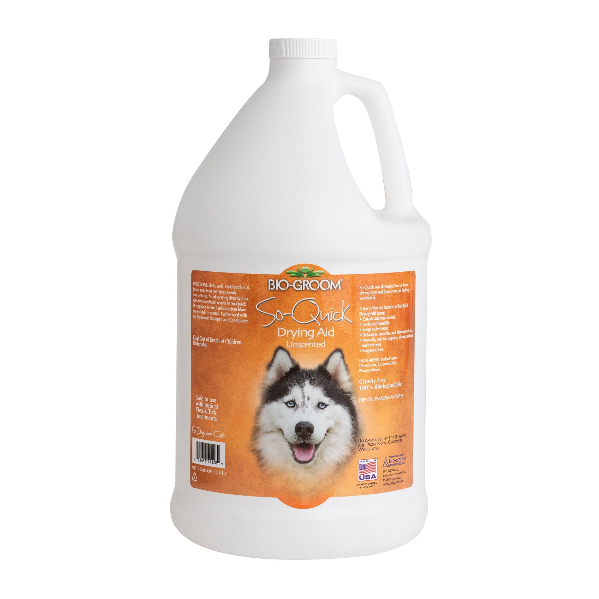Bio-Groom-So-Quick-Gallon Bio-Groom So-Quick Gallon Dog Grooming Spray - Image 1