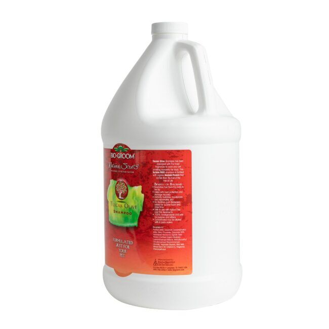Bio-Groom Natural Scents Tuscan Olive Shampoo Gallon Dog Grooming Shampoo - Image 3