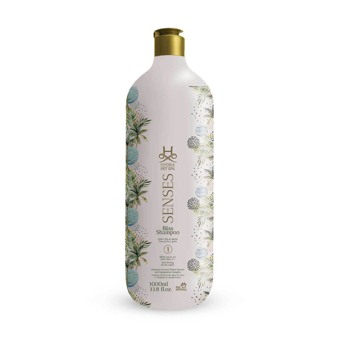 Hydra Pet Spa Senses Bliss Shampoo Hydra Pet Spa Senses Bliss Shampoo 1000ml/33.8oz - Image 1