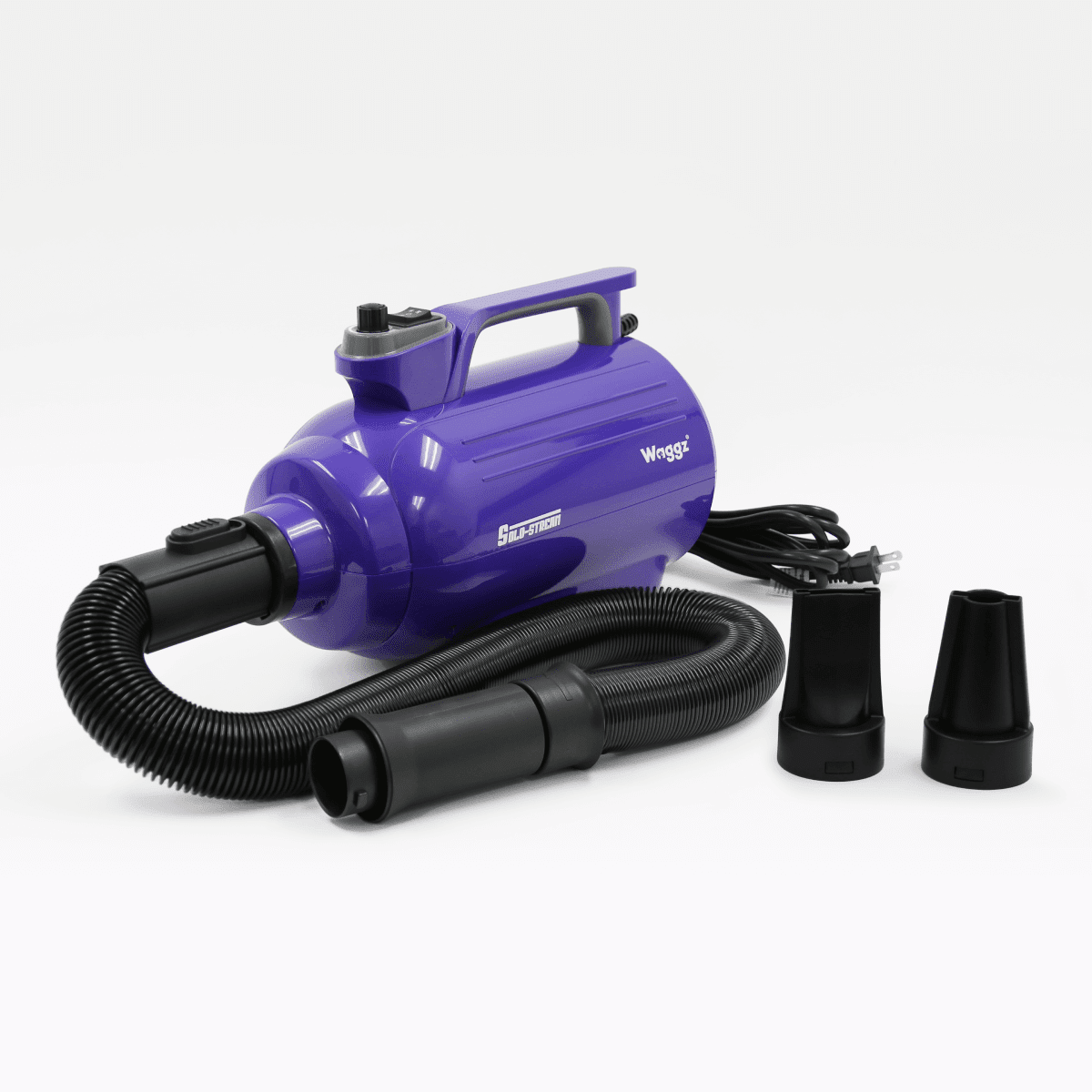 Waggz Solo-Stream Dog Grooming Dryer with Stand - Image 2