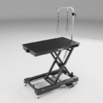 Waggz Roll-Light Electric Dog Grooming Table (Black)