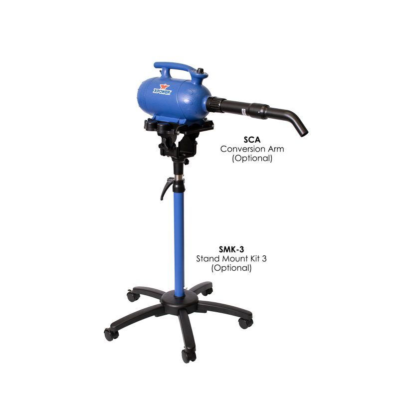 XPOWER B-4 Variable Speed Force Dryer for Dog Grooming - Image 5