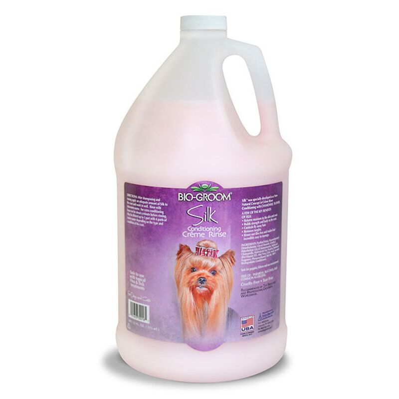 biogroom_dog_conditioners_silk_gallon-1-1 Bio-Groom Silk™ Conditioning Rinse (1 Gallon) Dog Grooming Conditioner - Image 1