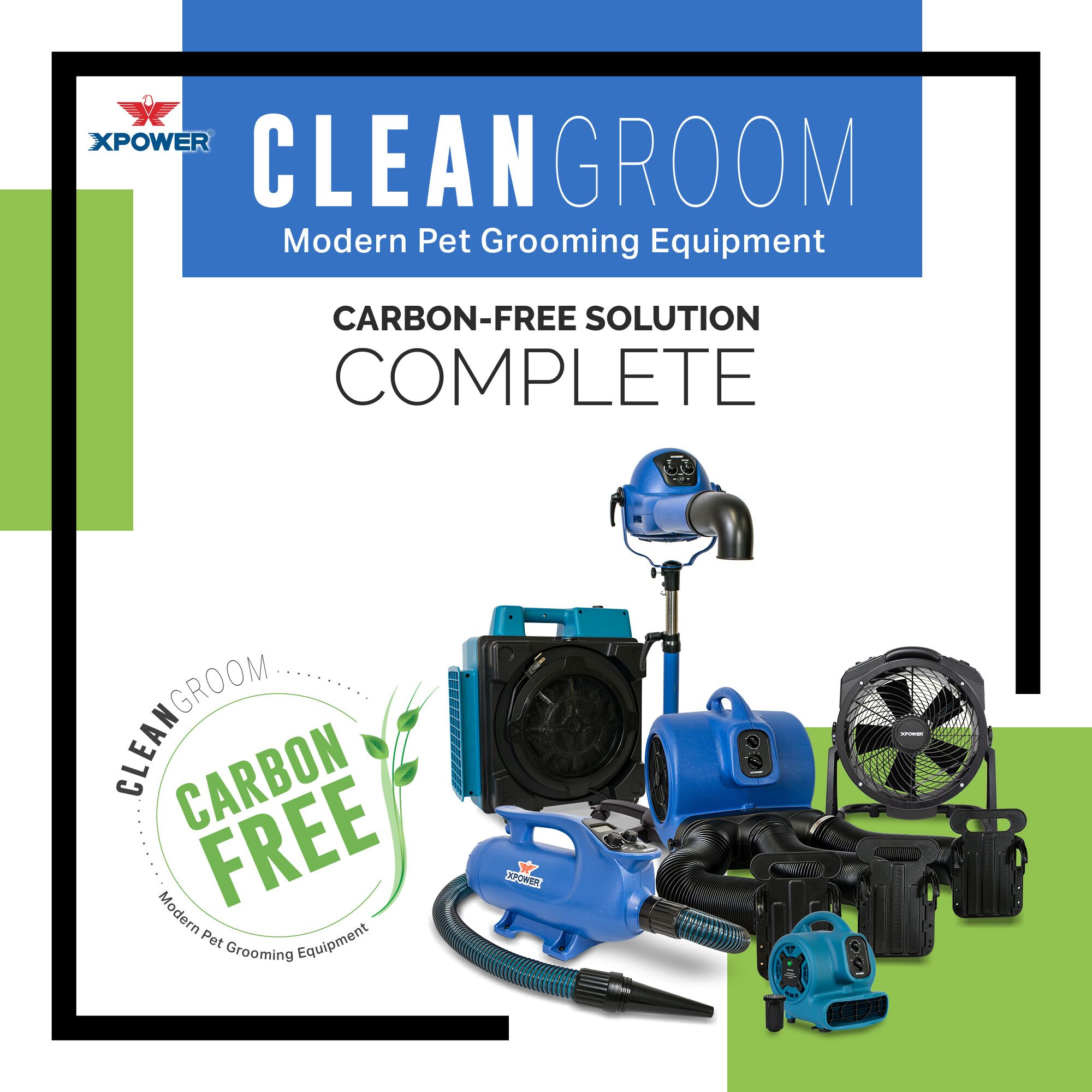 XPOWER-CleanGroom-Carbon-Free-Solution---Complete2 XPOWER CleanGroom Carbon-Free Solution – Complete Dog Grooming Dryer - Image 1