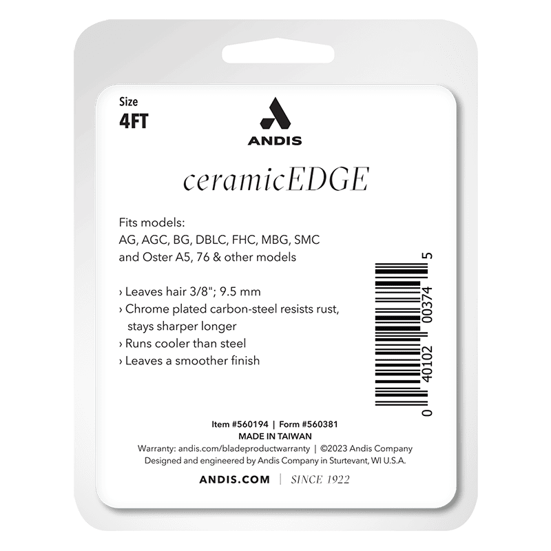 Andis CeramicEdge® 4FT Fine Tooth Blade - Image 3