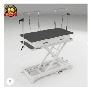  Waggz Store-Range XL 52” Black Electric Dog Grooming Table