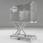 Waggz Power-Lock 50″ Electric Dog Grooming Tub (White)