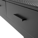 Waggz Store-Range XL 52” Electric Dog Grooming Table with Drawers & Power Outlets (Black) - Image 5