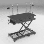 Waggz Store-Range XL 52” Electric Dog Grooming Table with Drawers & Power Outlets (Black)