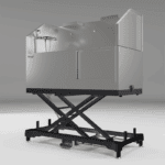 Waggz Power-Slide XL 60" Electric Dog Grooming Tub (Black)