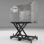 Waggz Power-Lock 50″ Electric Dog Grooming Tub (Black)