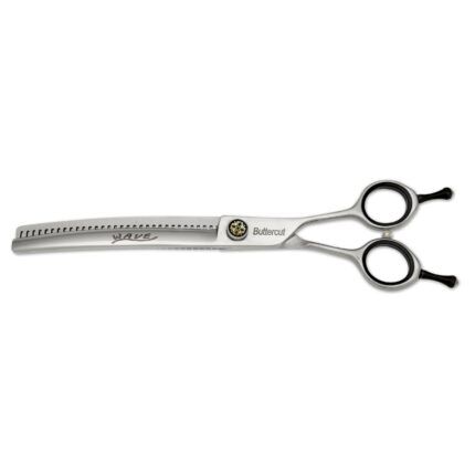 Geib Buttercut Shear Wave 7.5" 35-Tooth Curved Sculpting & Finishing Dog Grooming Shear