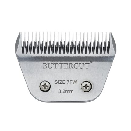 # 7F Wide Stainless Steel Clipper Blade Dog Grooming Blade