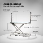 Waggz Charge-Bright LED Electric Dog Grooming Table - Image 2