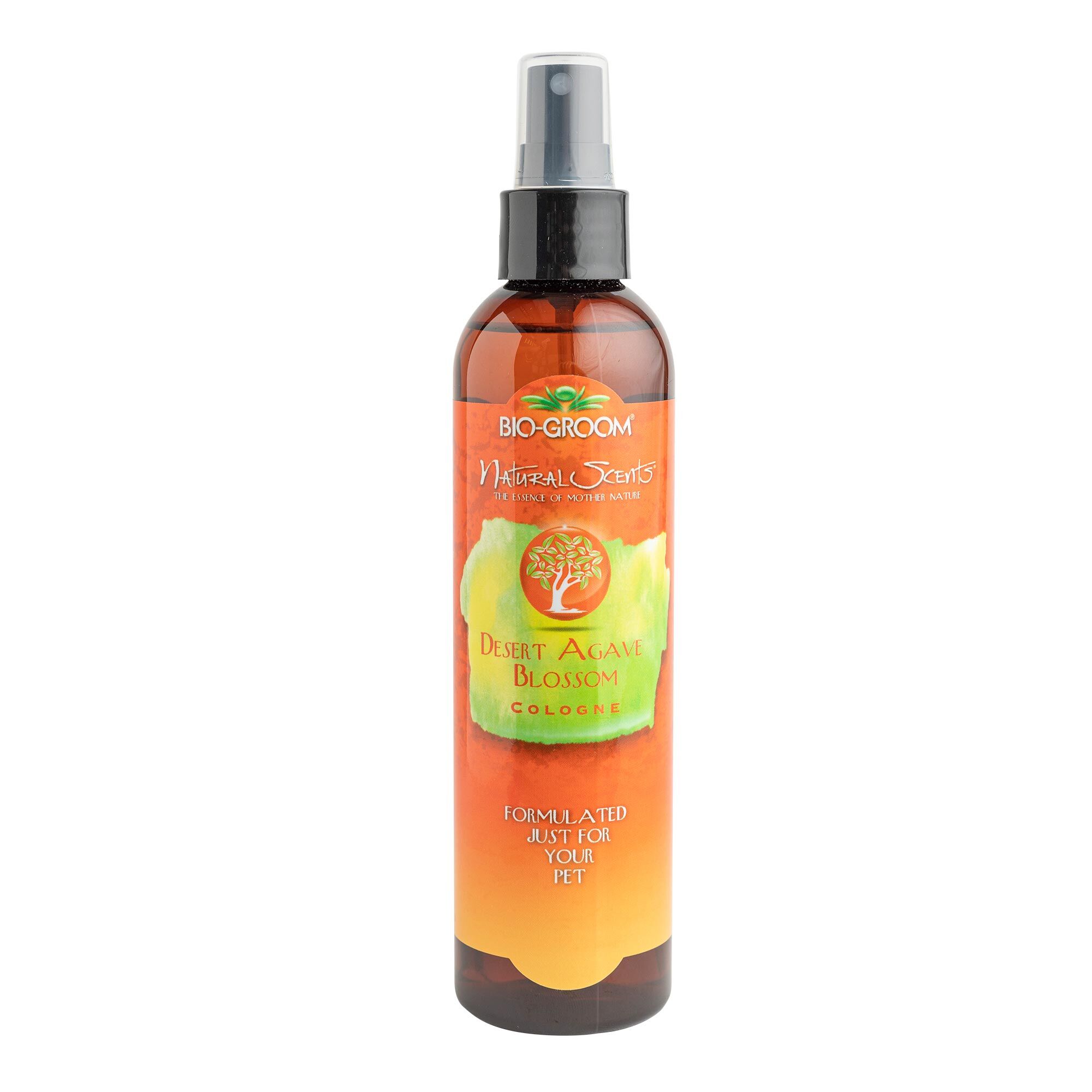 Bio-Groom-Desert-Agave-Blossom-Cologne-8-Ounce-Front Bio-Groom Natural Scents Desert Agave Blossom Cologne 8oz Dog Grooming Cologne - Image 1