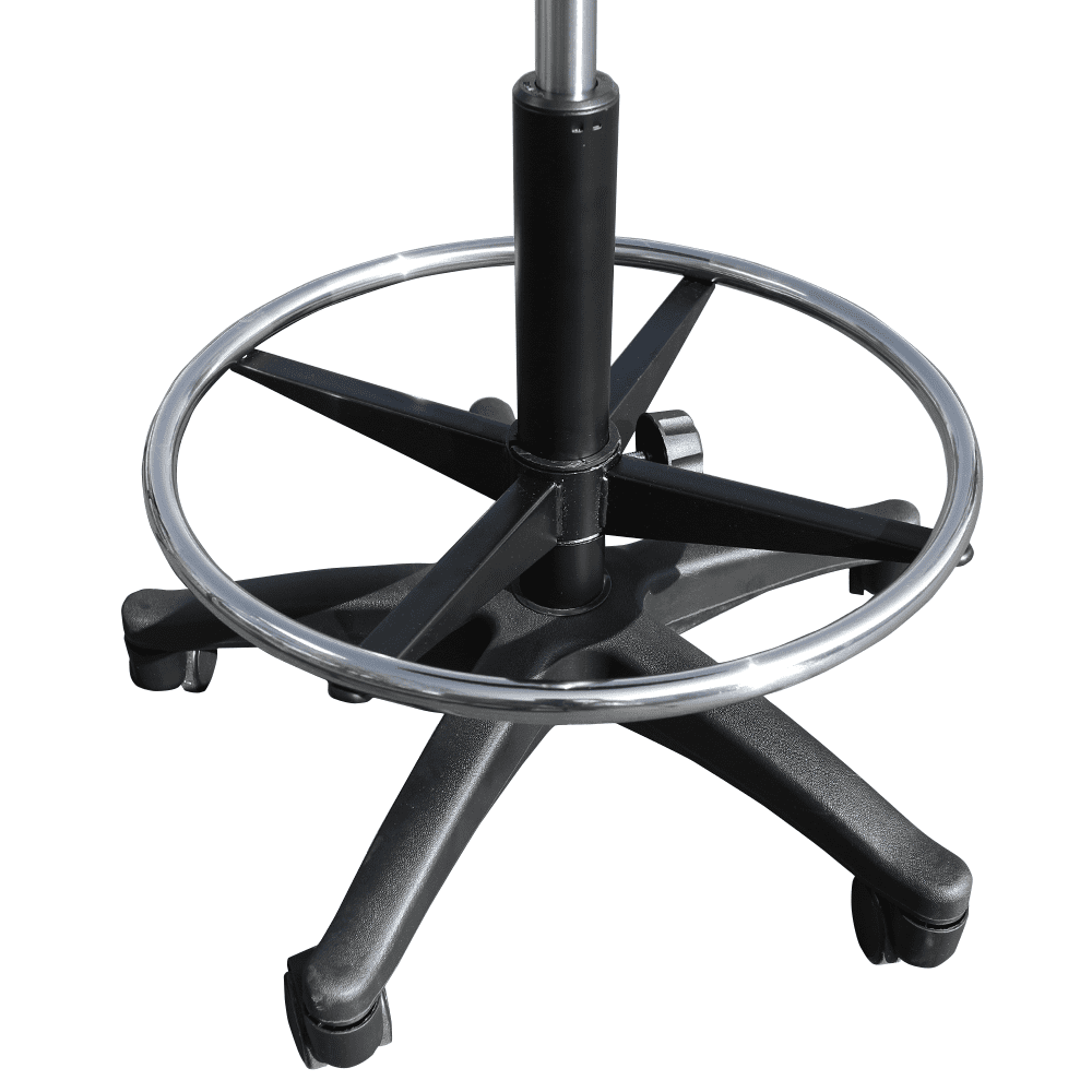 Waggz Ergonomic Saddle Stool with Adjustable Footrest - Image 3